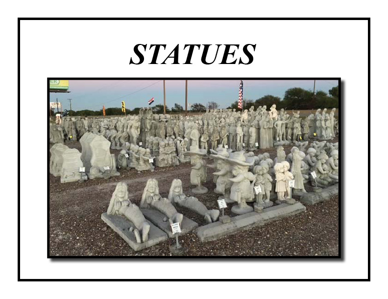 2026 Statues